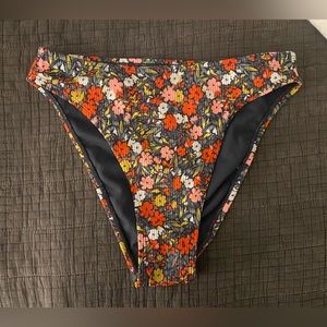NWT Target ribbed bikini bottom